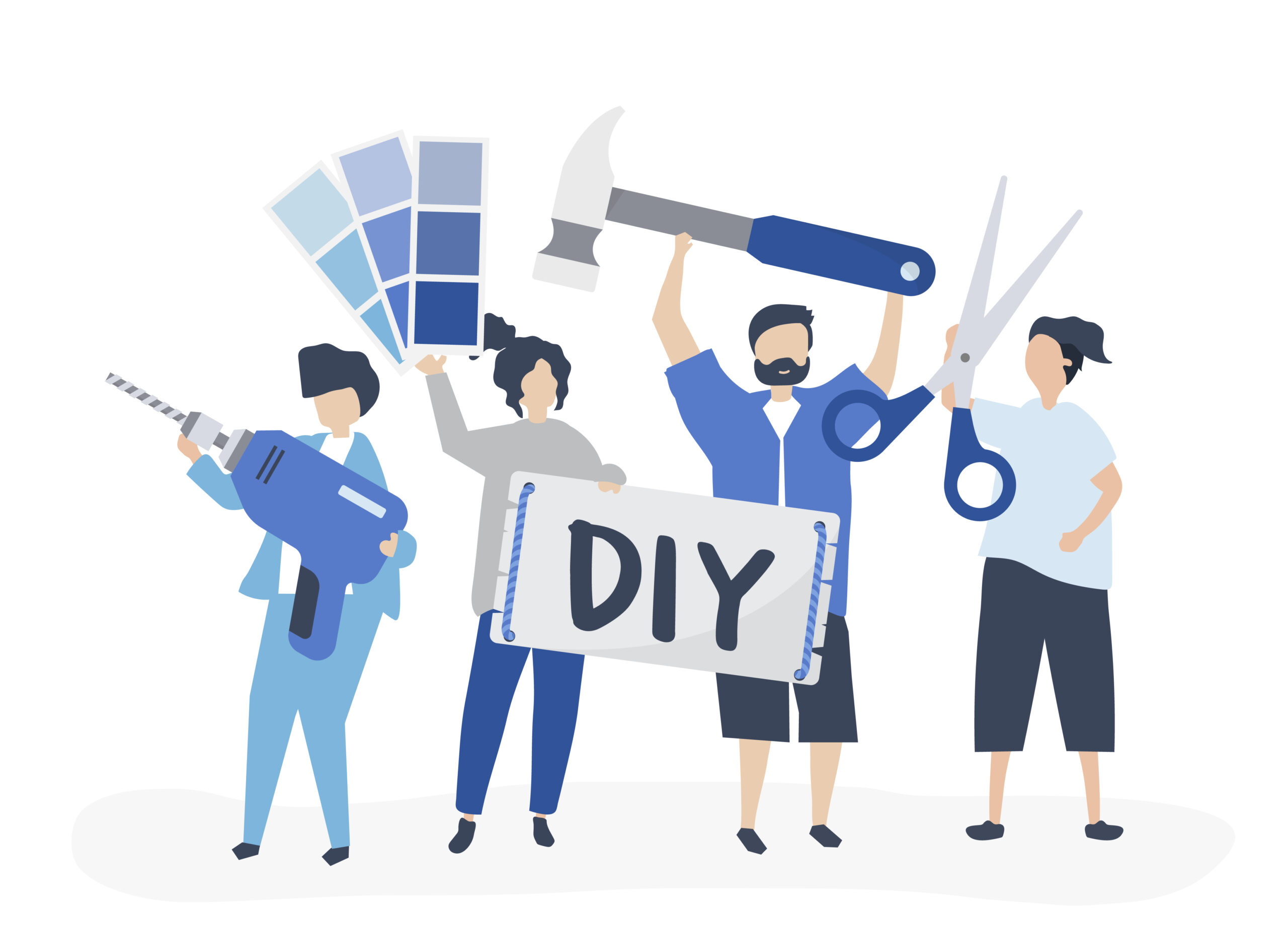 DIY home improvement concept